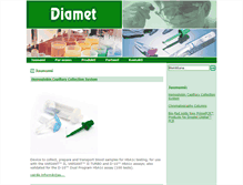 Tablet Screenshot of diamet.lv